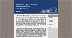 Desktop Screenshot of professionalofficedevelopers.com